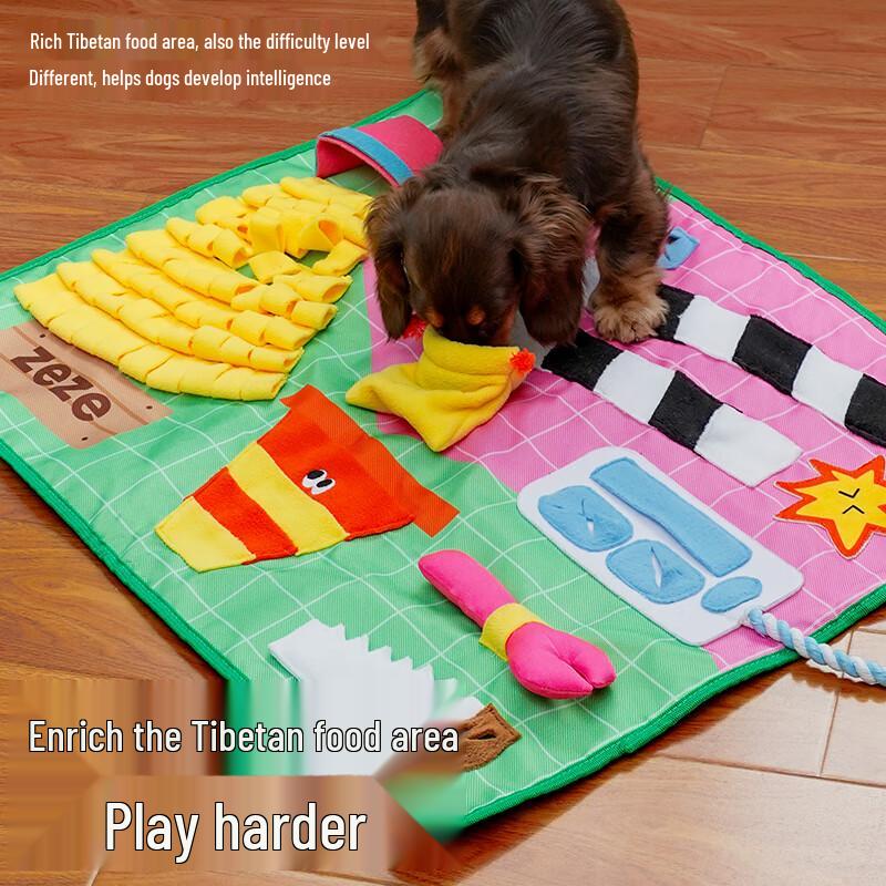 ZEZE Dog Sniffing Mat Puzzle Toy