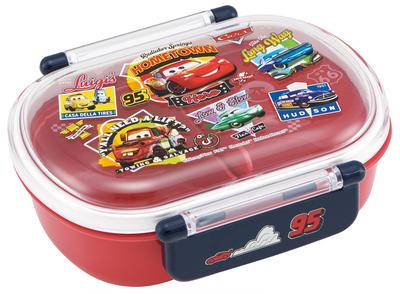 Skateboardare Bento Fluffig Servering Enkel Tillverkad i Diskmaskin och Mikrovågsugn Disney Bilar Storlek Barnlåda, Kapacitet, Nivå, 360ml, Japan, Säker, 26, Pojkars