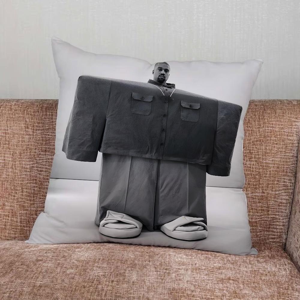 K-Kanye West YE Funny Pillow Case For Home Bedroom Car Office Decoration Living Room Sofa Cushion Cover Suitable