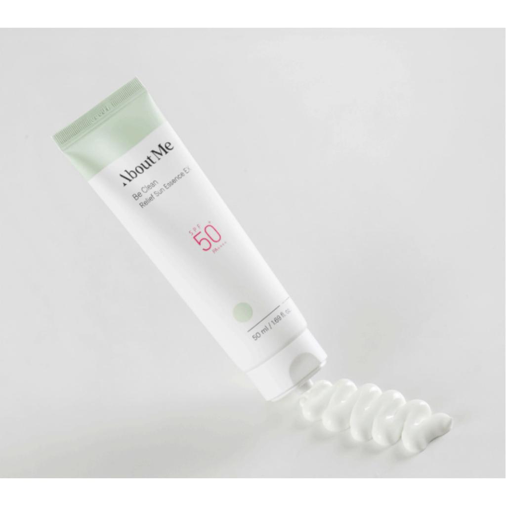 ABOUT ME Be Clean Rellef Sun Essence EX SPF50+ PA++++ 50ml