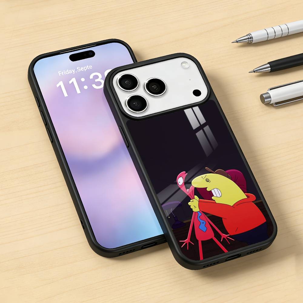 S-Smiling F-Friends Pim Charlie Phone Case For iPhone 17,16,15,14,13,12,Pro,Max For Magsafe Magnetic Wireless Charging