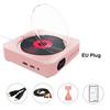 Tragbarer Cd-Player, Bluetooth-kompatibler Lautsprecher, multifunktionaler Cd/DVD-MP3-Player, Fm-Radio, 3,5 mm Aux-Buchse mit Ir-Fernbedienung