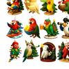 Bird Advent Calendar Collection 2025 24-Day Countdown Box Multifunctional Decoration for Christmas Fun Family Friends