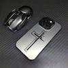 Laser gauge cross phone case suitable for iPhone 17 16 15 14 13 12 11 Pro/ Max /Plus anti-fall and shockproof back cover