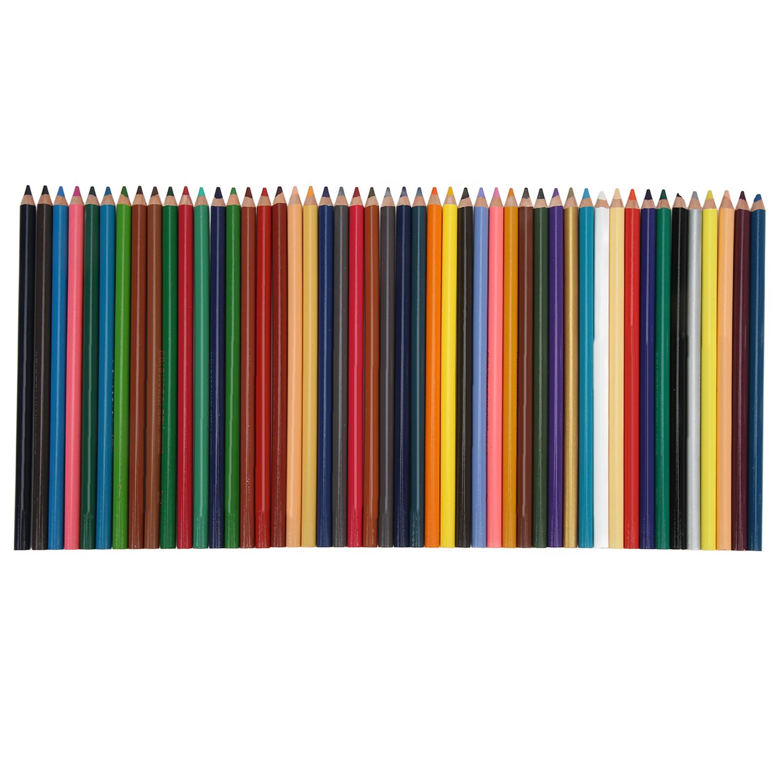 

48 шт. цветных карандашей, прочный грифель, высокая концентрация, 48 цветов, материал тополь, узнаваемый