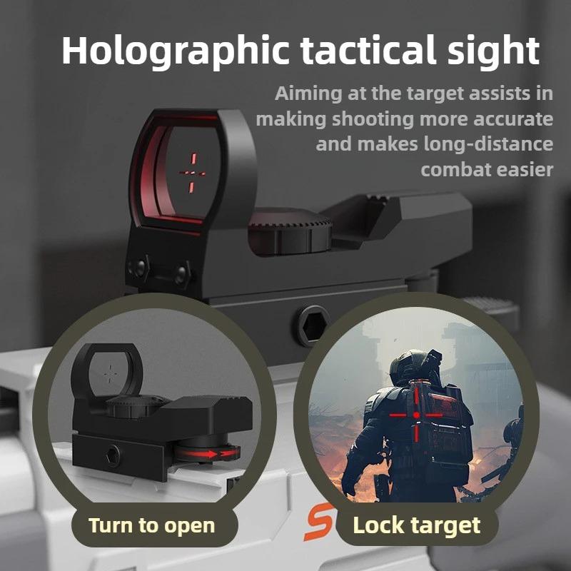 Double-Barreled S686 Toy Gun Airsoft Rifle with Dual Soft Bullets Outdoor Sports Game Pistol Shotgun Weapon Ideal Gift for Kids