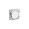 Plaque De Recouvrement - Schneider - Odace - Blanc - Fixation Par Griffes - Pack De 10 Pièces