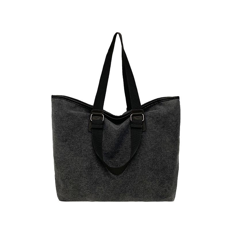 Denim travel bag women's short-distance tote bag travel tote bag large capacity light shoulder sports fitness bag