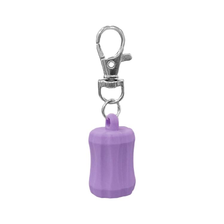 Lip Balm Keychain Caps Stylish Lip Balm Lid Key Holder Essential Key Accessory Silicone Texture Suitable for Women Girl
