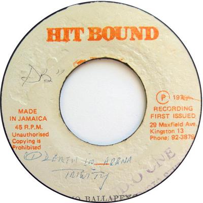 7inch Record CLINT EASTWOOD - Premo Ballarena NONE Hit Bound 1978 Jamaica Reggae, Ska & Dub Used