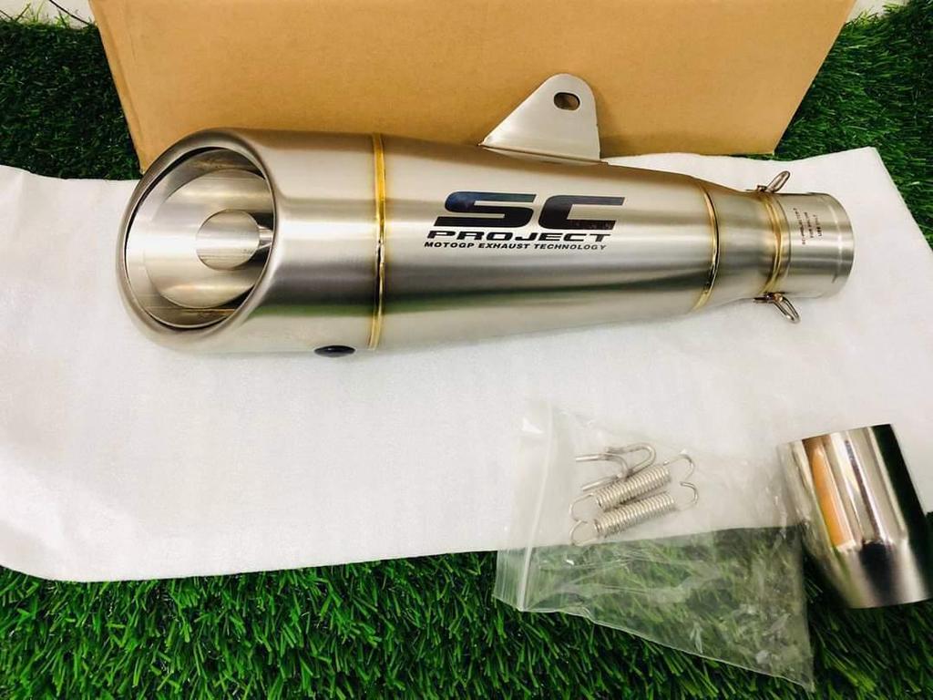 Ninja SC Double Layer Motorcycle Exhaust Tail R25R3R6