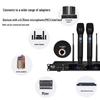Huidu Professional U-Band Dual Wireless Microphone System (CN Version)