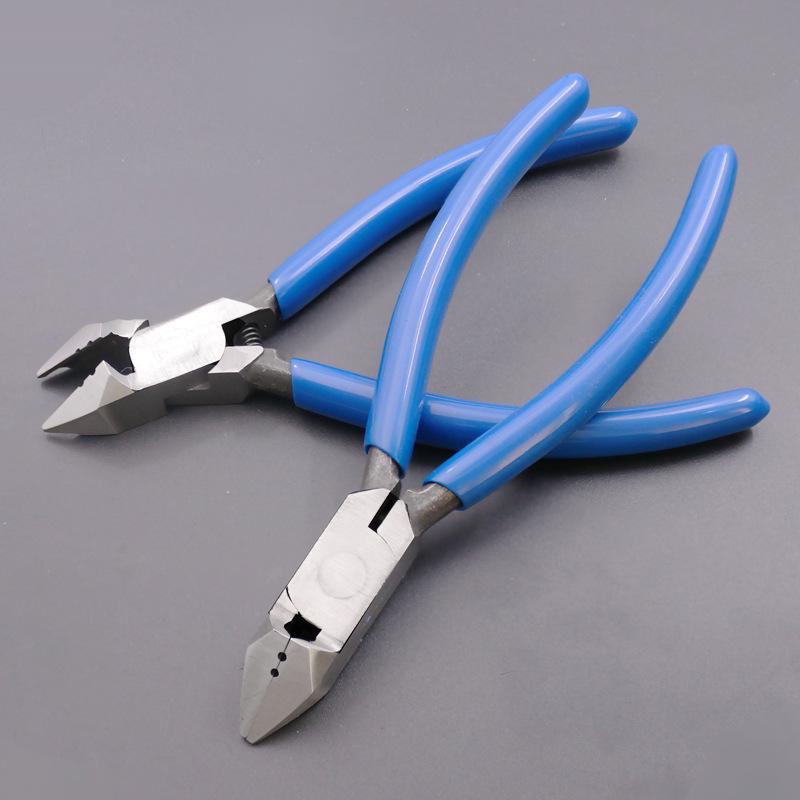 

Chrome Vanadium Steel Multi-function Pliers: Type E Cutting, Leather Nail Puller, Wire Twisting, and Stripping Functions