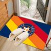 Houston Basketball Graffiti Art Rug Office Carpet Non-Slip Mat, Chair Rug Floor Covering for Gaming, Bedroom, Living Room,Home Decor Christmas Gift