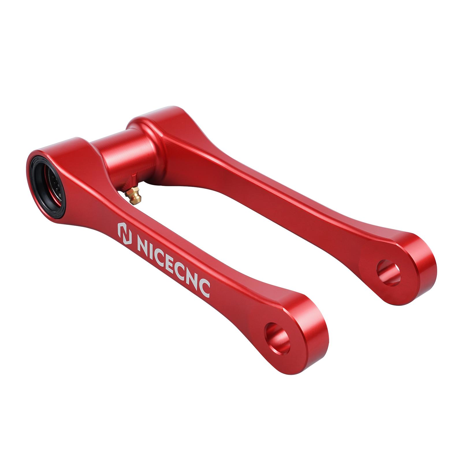 NICECNC For Beta RR 300 Xtrainer 300 RR 250 RR 350 RR 390 RR 450 RR 480 RR 498 RR 500 2010-2024 1.25IN/30MM Lowering Link Kit красный