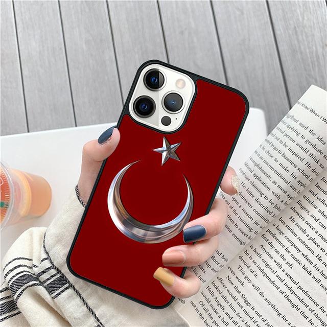 turkey turkish flag Coque Shell For iPhone 17 Air 15 16 14 13 12 Pro Max 11 Pro Max Plus Phone Case Cover