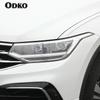 Folia Ochronna na Reflektory Samochodowe Przezroczysta Czarna Naklejka TPU Dla Volkswagen VW Tiguan 2017 2018 Akcesoria