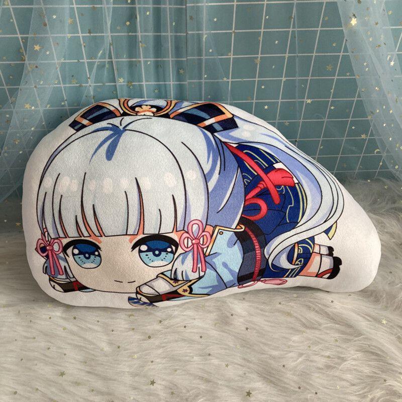 Kamizato Impact Genshin Ayaka Yae Miko Sleepy Plush Doll Cushion Pillow Gift