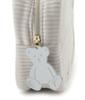 Gelato Pique Bear Charm Pouch PWGB231639 CRM