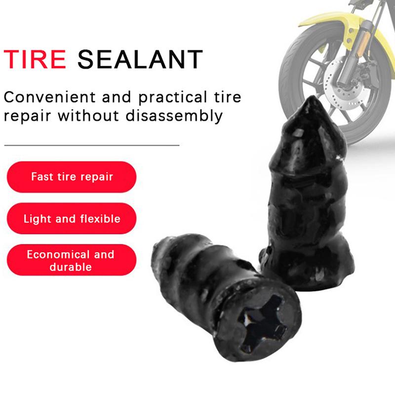 10/20Pcs Car Motorcycle Vacuum Tyre Repair Nails Truck Scooter Bike Tire Puncture Repair Tools Rubber Metal Nails Accessories