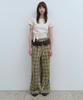 MILLO WOMEN Curved Loose Track Pants [Yellow]