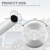 OD 5/16" Fuel Line Aluminum Tubing,16Ft 5/16" Steel Fuel Line for Hard Metal Fuels Lines/Gas Lines Replacement,Cuttable Car Accessories for