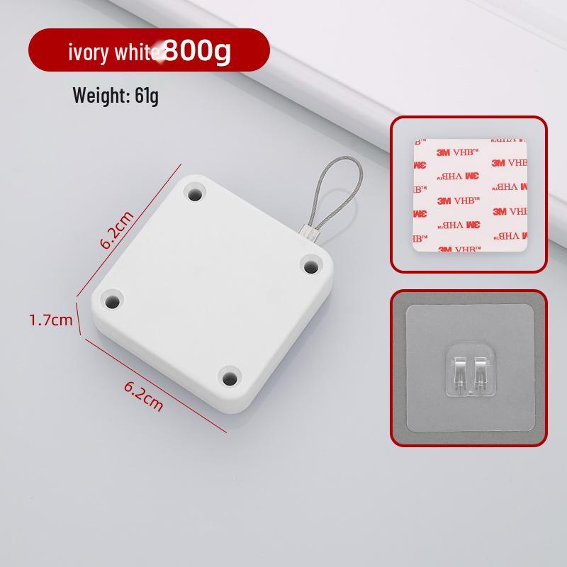 Silent Automatic Punch-Free Door Closer with Buffer