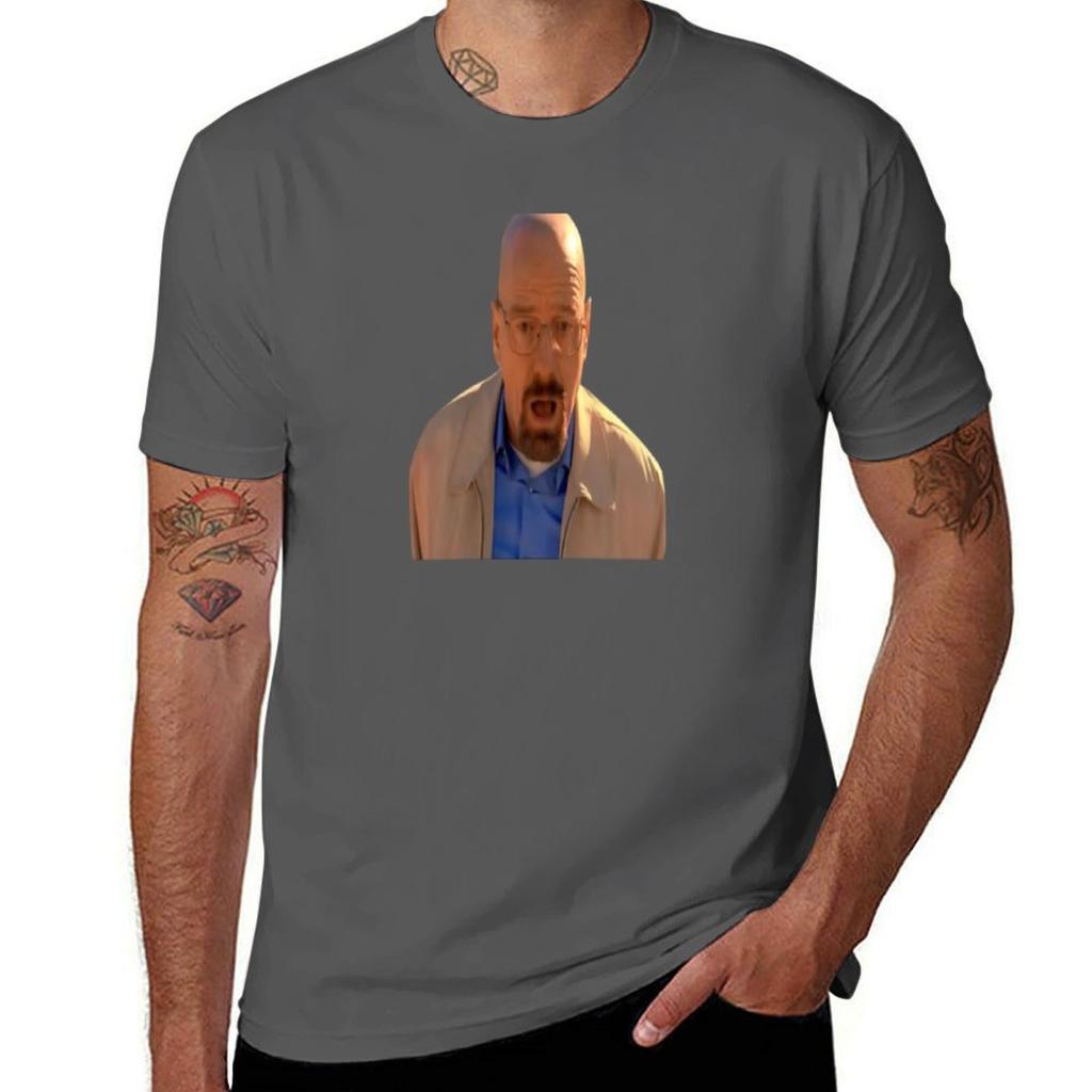 Shocked Walter White Tshirt Work Duty Casual Tshirt