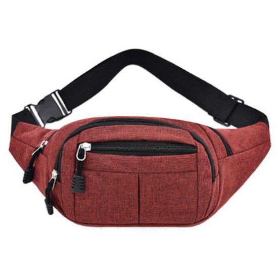 Bolsa de cintura masculina/feminina multifuncional de grande capacidade resistente à água caixa registradora bolsa de negócios resistente ao desgaste esportes ao ar livre carteira móvel