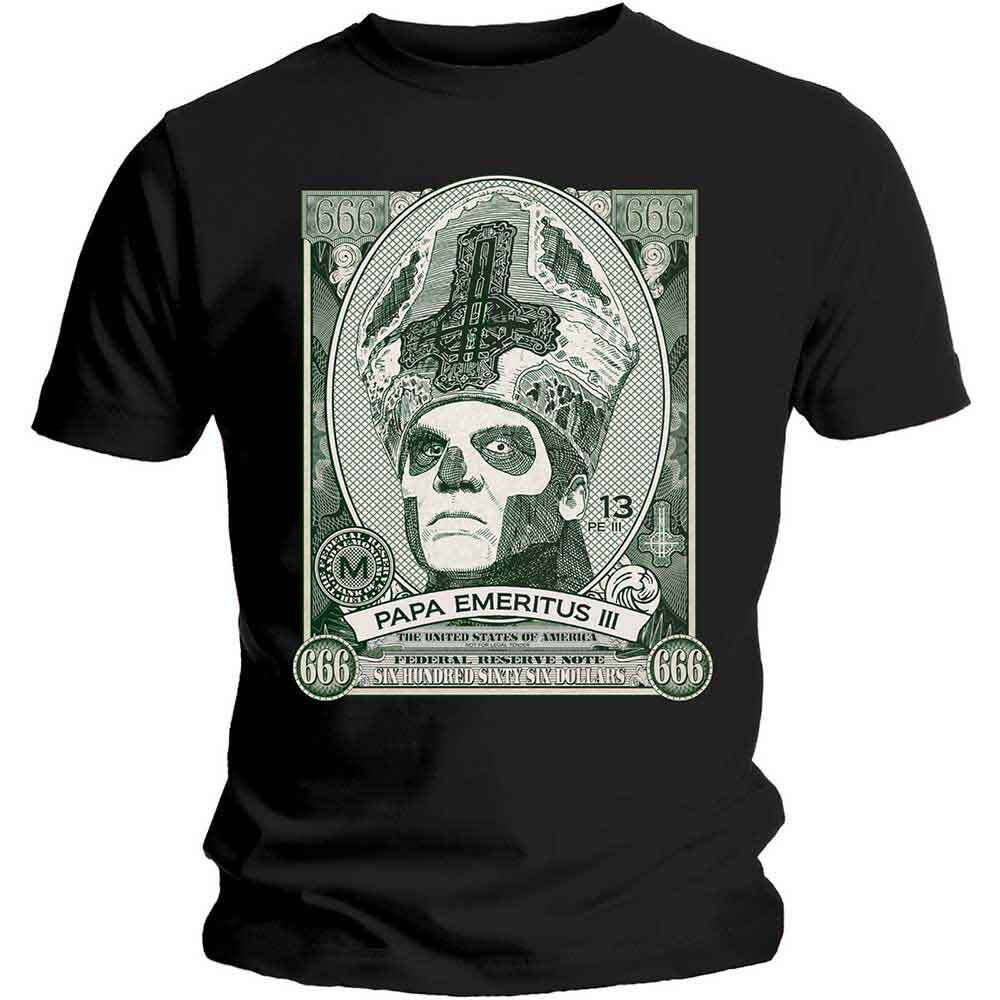 

Ghost - Papa Cash - Band Shirt (T-Shirt) 3XL