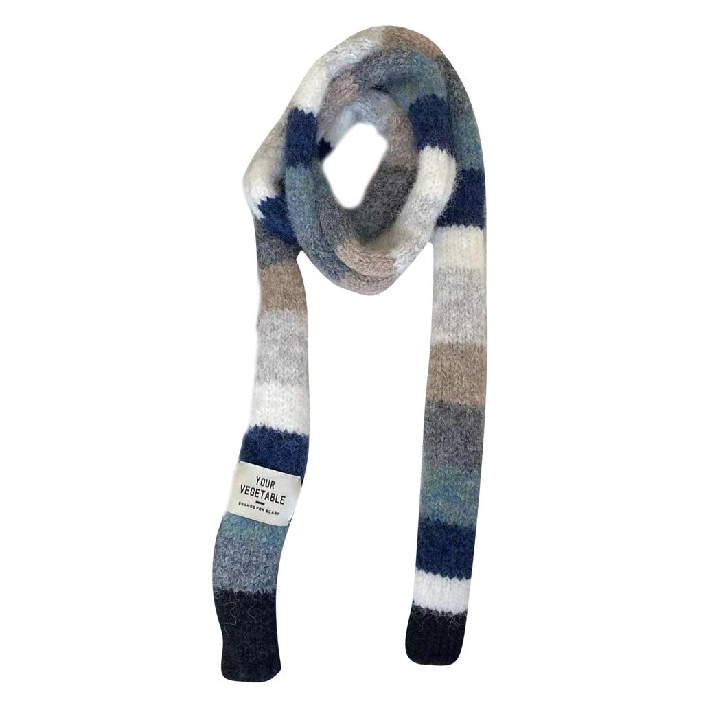 Personality Charm Neckerchief Mixed Color Scarves Contemporary Neckerchief for Stylish Men and Women