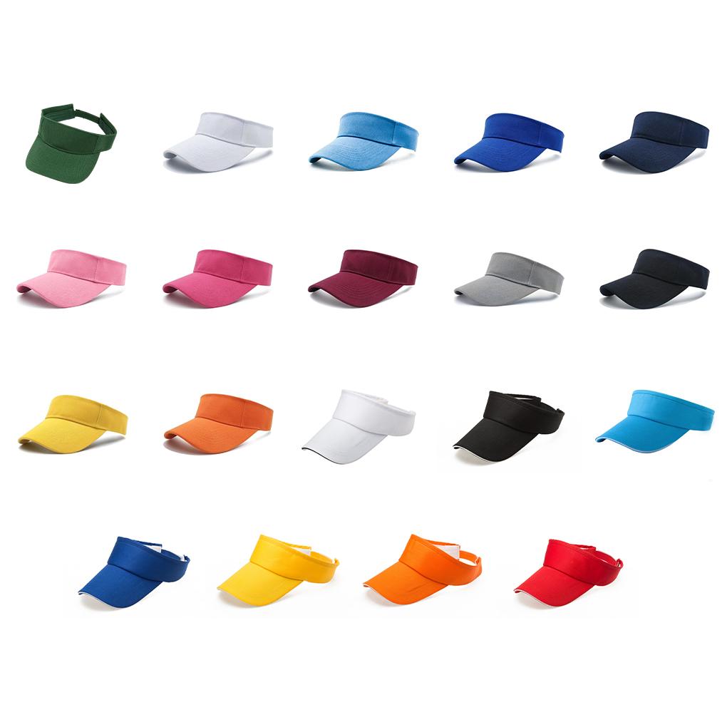 Cotton Sports Hat Solid Color Men Women Portable Fast Drying Adjustable Outdoor Marathons Tennis Golf Sporting Cap