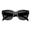 Prada Brand Logo Acetate Square Sunglasses Women's Black Black 52 basic packaging-glasses case + packaging box
