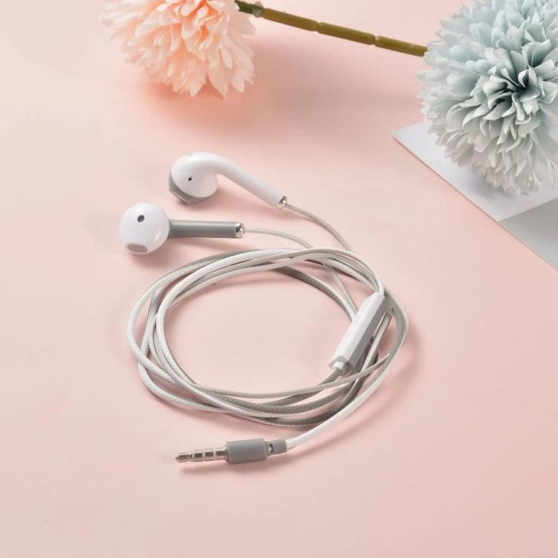 3.5mm/Type C In-ear Wired Earbuds Sports Earphone Bass Stereo Music Headset with Microphone for Mobile Phone Computer Laptop