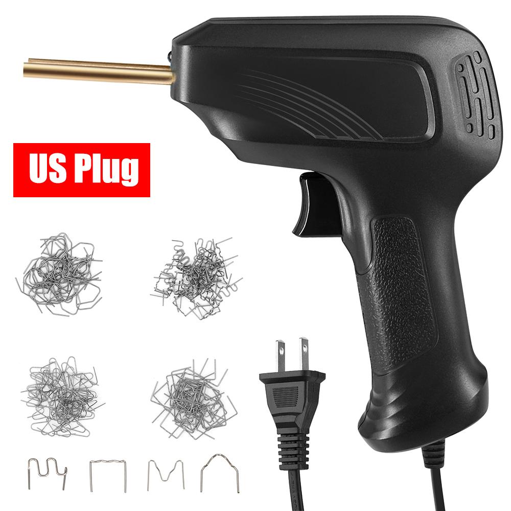50W US Plug Auto Bumper Repair Tools Kit Plastic Welder Gun Garage  Hot Stapler Lassen Machine