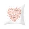 New Pink Marble Ultra-short Velvet Pillowcase Home Sofa Car Cushion Cover Can Be Selected for Your Own Pattern