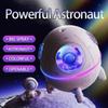Astronauten-Luftbefeuchter mit 220 ml Wassertank, Ultraschall-Aroma-Diffusor für ätherische Öle, USB-Nebelsprühgerät mit LED-Licht