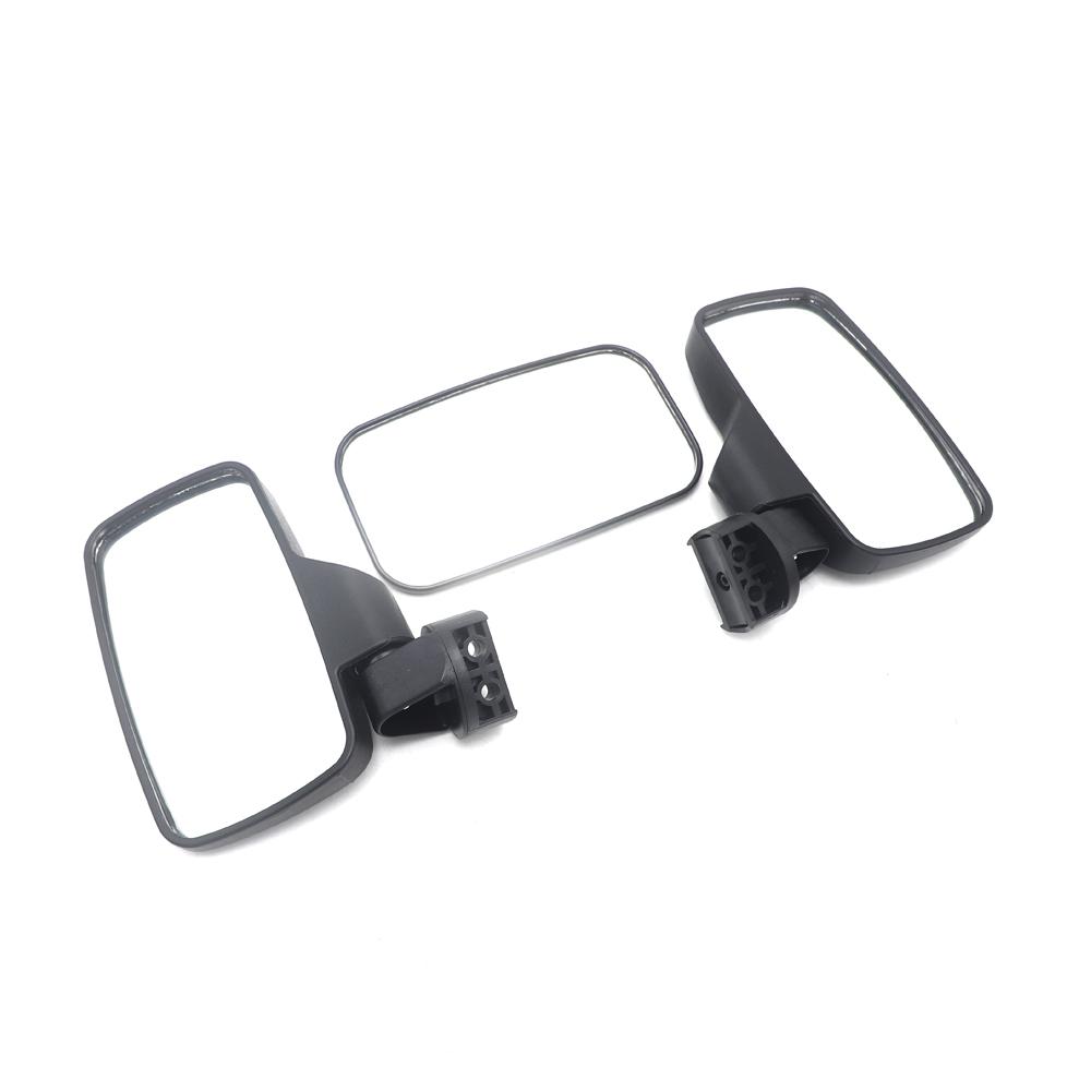 UTV Rearview Mirror Shockproof Side Mirror Accessories w/ 1.75"; 2"; Roll Cages for can am For Polaris RZR 800 900 1000 for