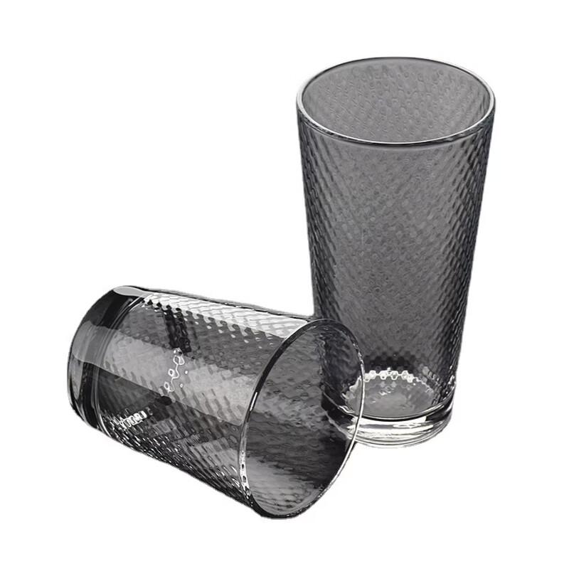 Embossed Glass Water and Juice Cup