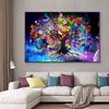 Tree Of Life Print Poster Colourful Butterfly Abstract Wall Canvas Painting For Living Room Corridor Modern Home Decor Artwork