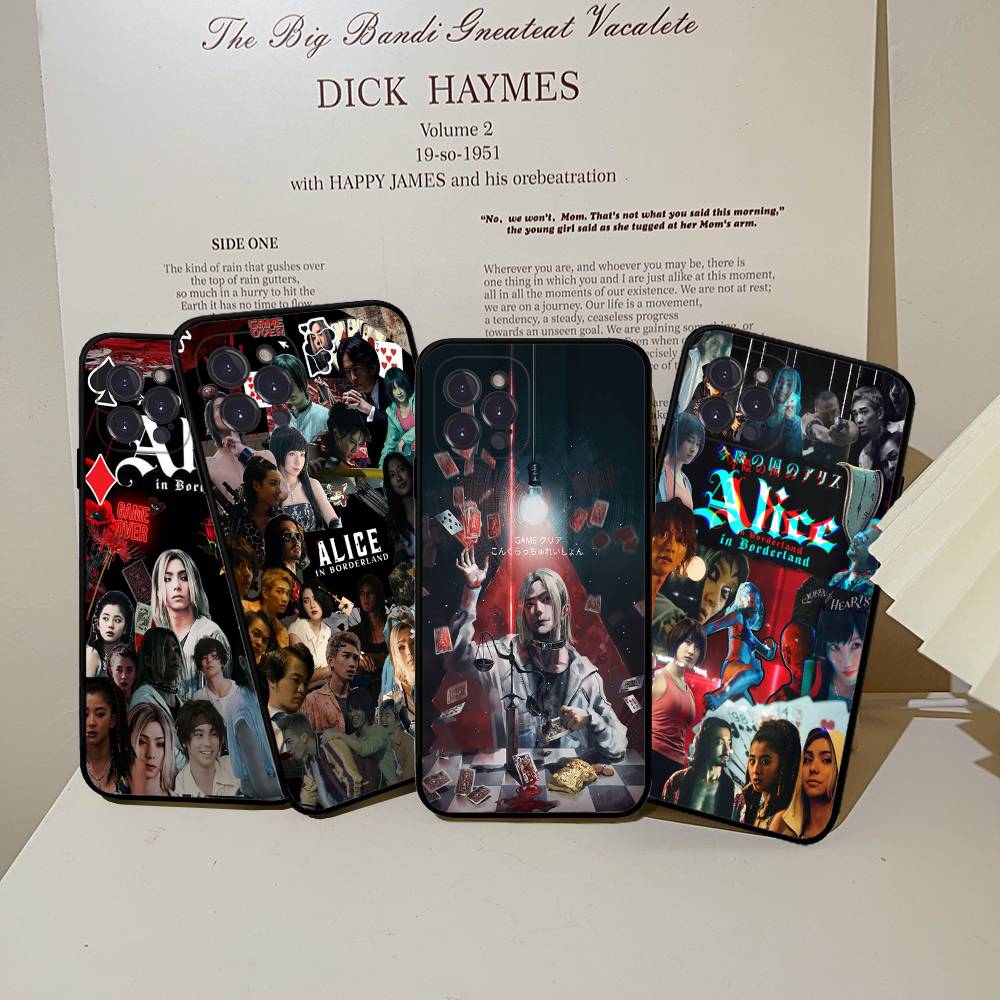 TV Alice In Borderland Movie Phone Case For IPhone 16 15 14 13 12 Mini 11 Pro XS Max X XR SE 6 7 8 Plus Soft Silicone Cover