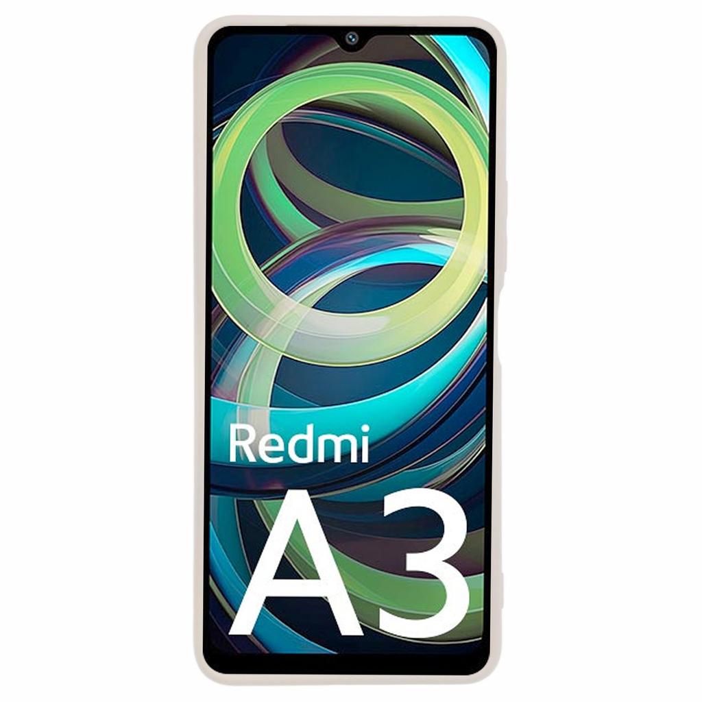 For Xiaomi Redmi A3 4G/Poco C61 4G Case Fiber Lining Rubberized TPU Cover (Precise Lens Cutout)