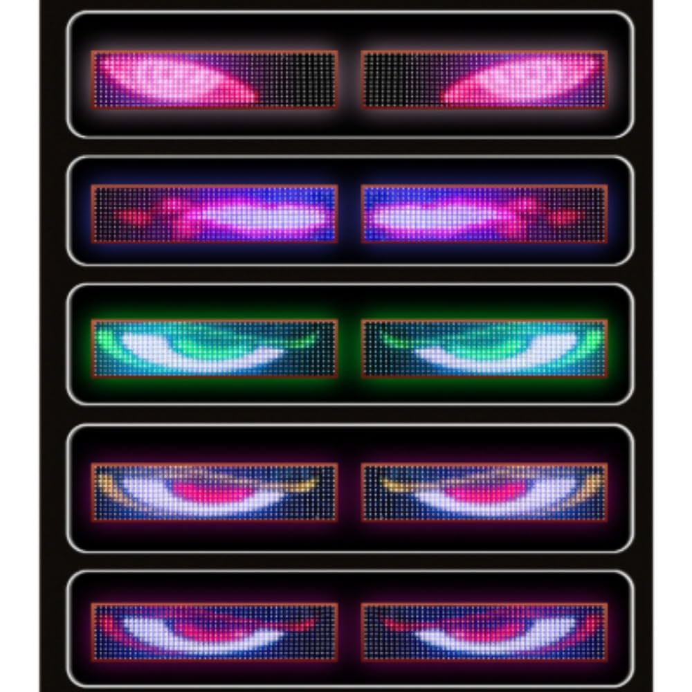 Devil Eye LED Devil Eye Car Light Refurbishment Supplies, Fun, Fashion, Trends, Intelligent Color