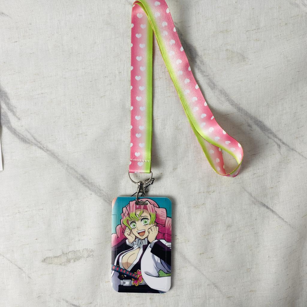 Lanyard Anime Portatessere Portachiavi Lanyard da Collo Per Pass Card Porta Carte di Credito Cinghie Accessori Ciondoli per Cellulare