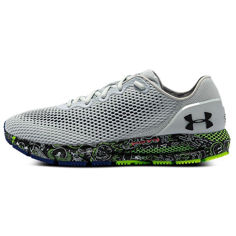 Under Armour Sonic 4 Fashion Fabric Low-Top Casual Running Shoes Men sneakers Haze-Gray 3025208-100