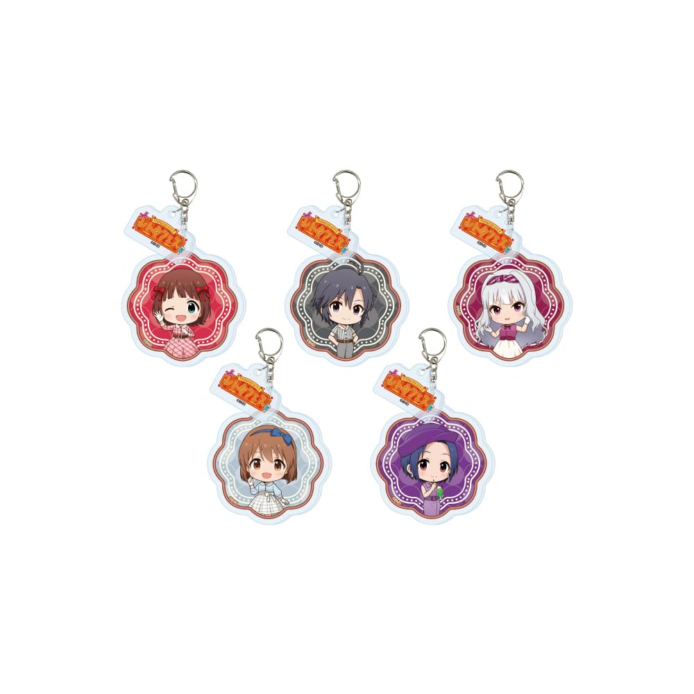 

Series x Seibuen Amusement Park Retro Fest 01 The Idolmaster Acrylic Keychains with Parts Complete Set of The Idolmaster (Box 5)