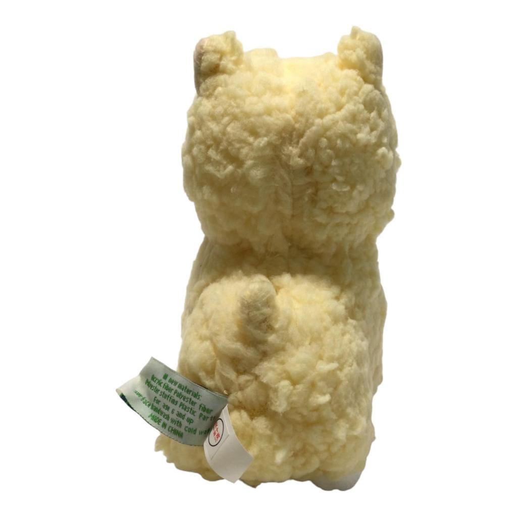 Cute Sales Fluffy Alpaca Plush Toy, SS Cream, F0125