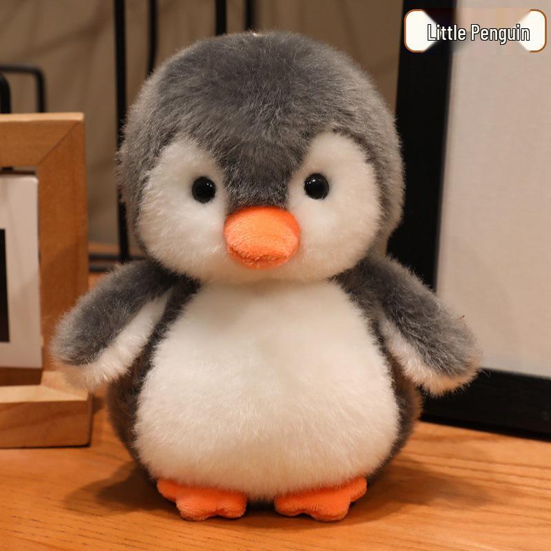 Siamese Cat, Penguin, Chicken, Sheep & Pig Plush Doll Desk Companions