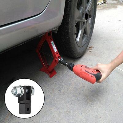 Schaarkrik Booradapter 1/2 Inch Automotive Schaarkrik Adapter Voor Aandrijving Slagmoersleutel RV Aanhanger Nivelleringskrik