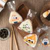 Triangle Rice Ball Packing Bag Stickers Nori Seaweed Onigiri Sushi Bag Stickers Sushi Making Mold Tools Bento Accessories